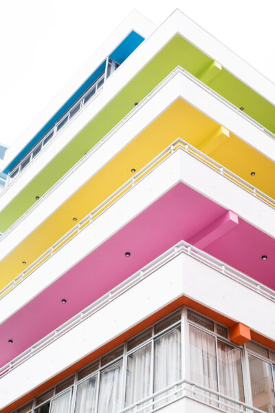 vertical shot building with colorful balconies scaled e1727583370212